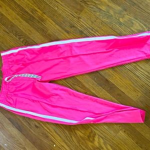Vs pink track pant NWT MED